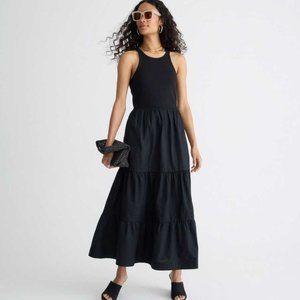 J. Crew Black Maxi Dress